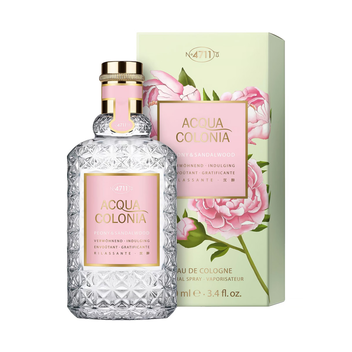 Colonia Femenina ACQUA PEONY & SANDALWOOD COL 100 ML SP - Imagen 2