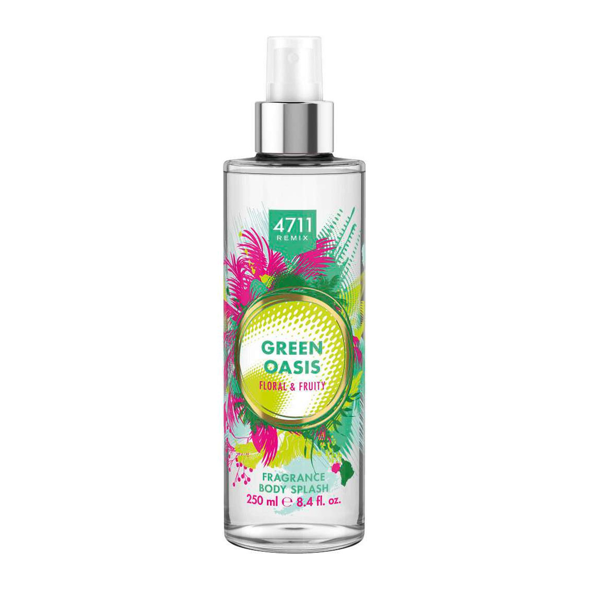 Colonia Femenina REMIX OASIS BODY MIST 250ML SP (VERDE)