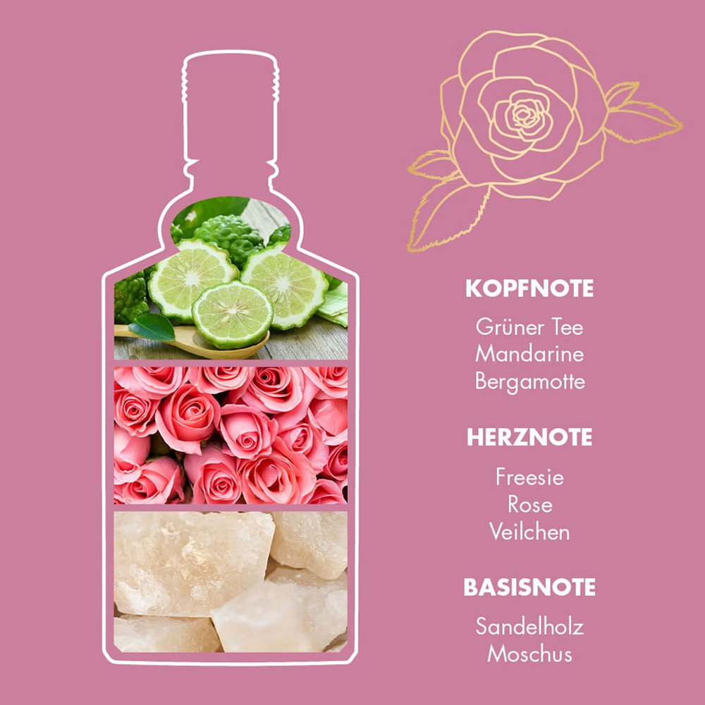 Colonia Femenina FLORAL ROSE 100 ML SP - Imagen 4