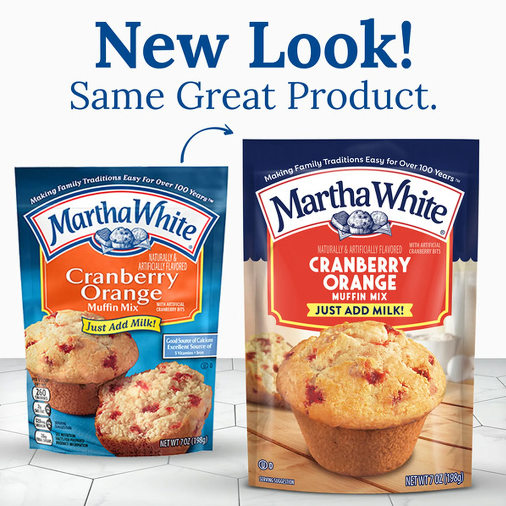 MARTHA WHITE CRANBERRY ORANGE MUFFIN 7 OZ - Imagen 2