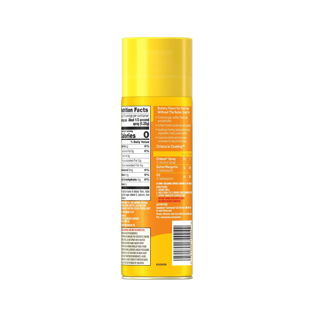 CRISCO SPRAY BUTTER 5 OZ - Imagen 2
