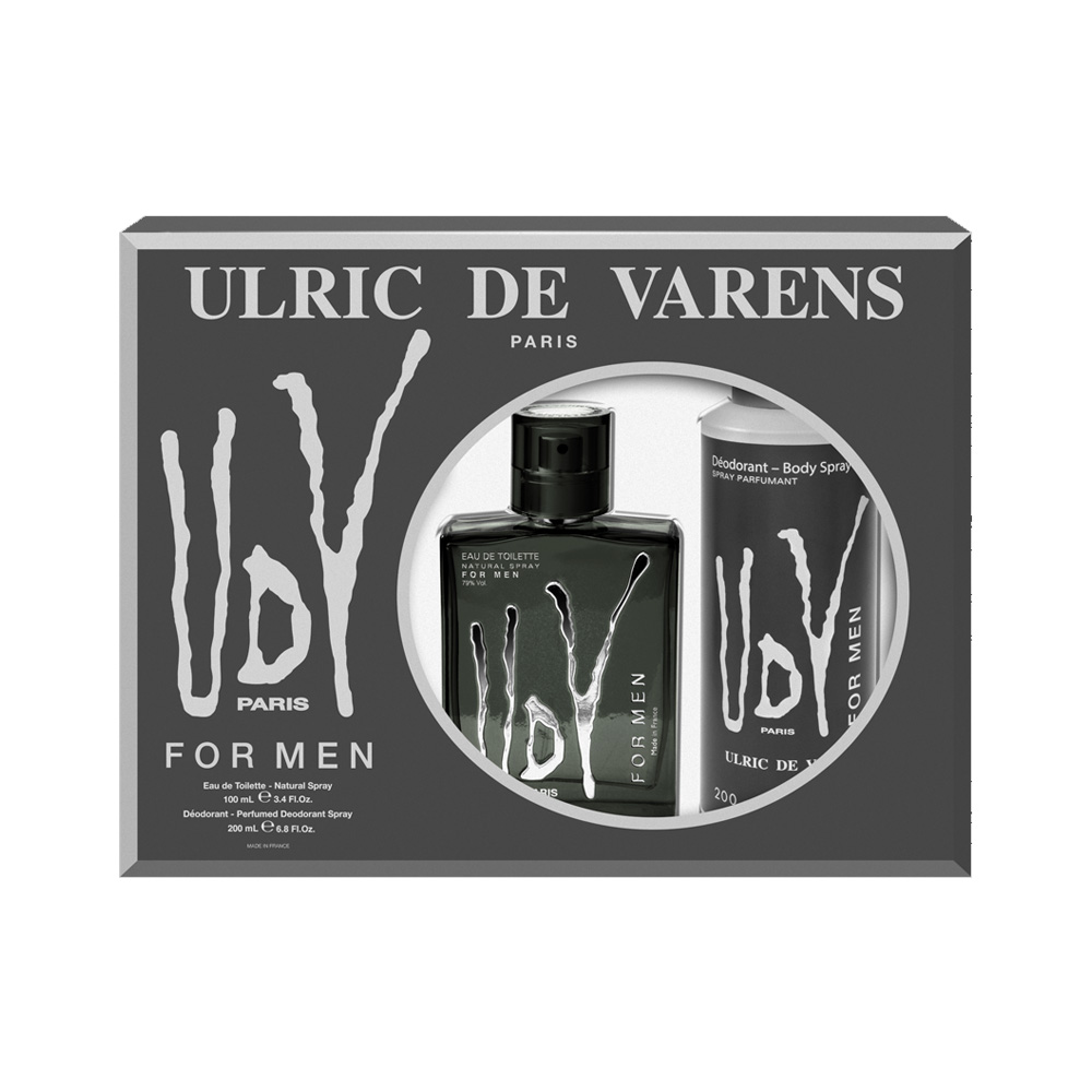 ESTUCHE UDV FOR MEN (M) EDT 100ML SP + DEO 200 ML SP