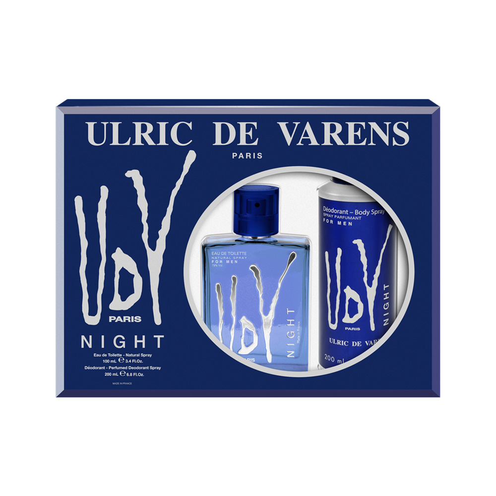 ESTUCHE UDV NIGHT (M) EDT 100ML SP + DEOD 200ML SP