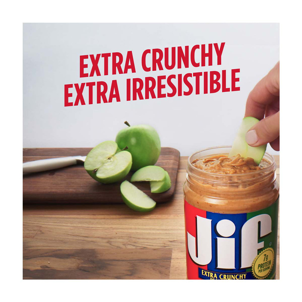 JIF PEANUT BUTTER (CREAMY) 28 OZ (ROJO) - Imagen 2