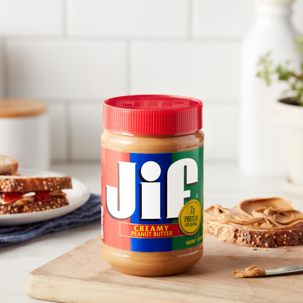 JIF PEANUT BUTTER (CREAMY) 16 OZ (ROJO) - Imagen 2
