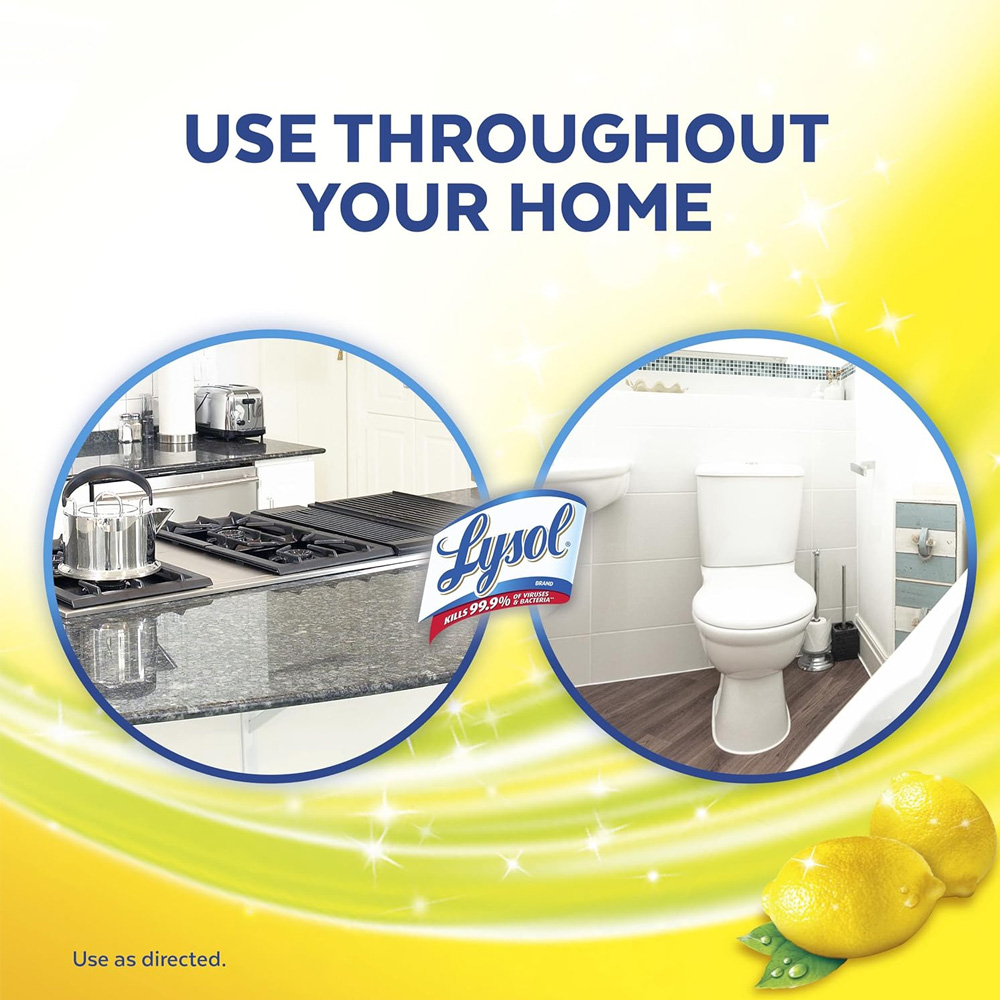 LYSOL ALL PURPOSE CLEANER (LEMON BREEXER SCENT) - Imagen 2