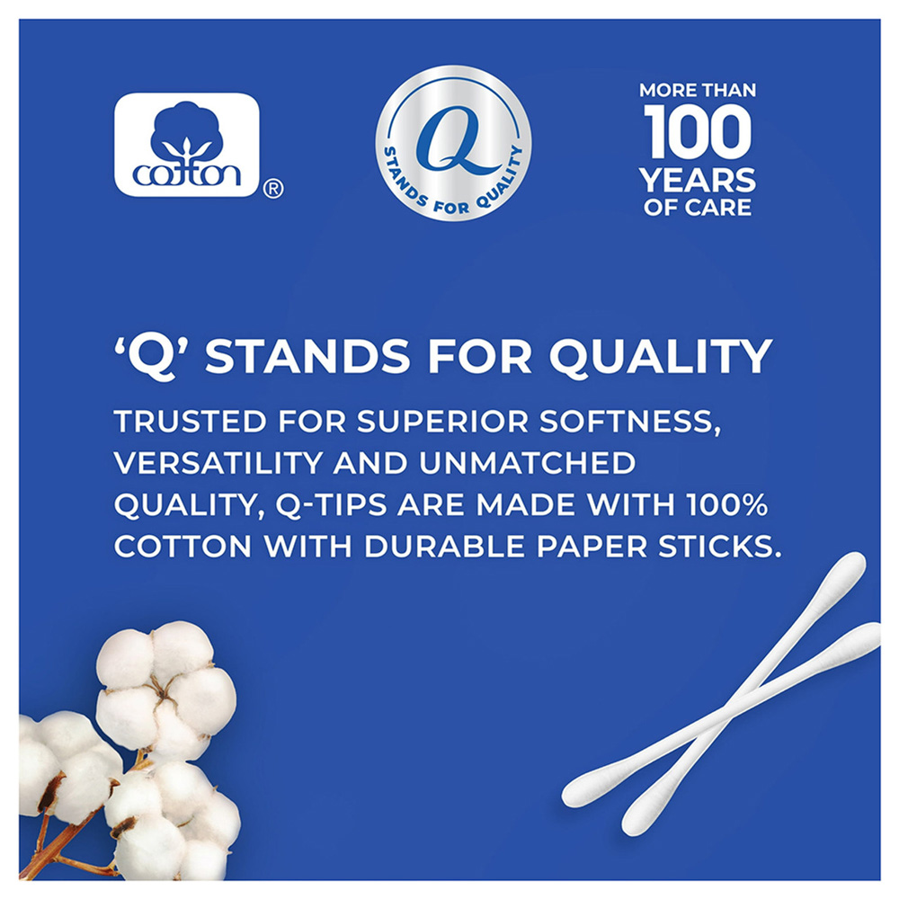 Q-TIPS COTTON SWABS (30PIEZAS) - Imagen 3