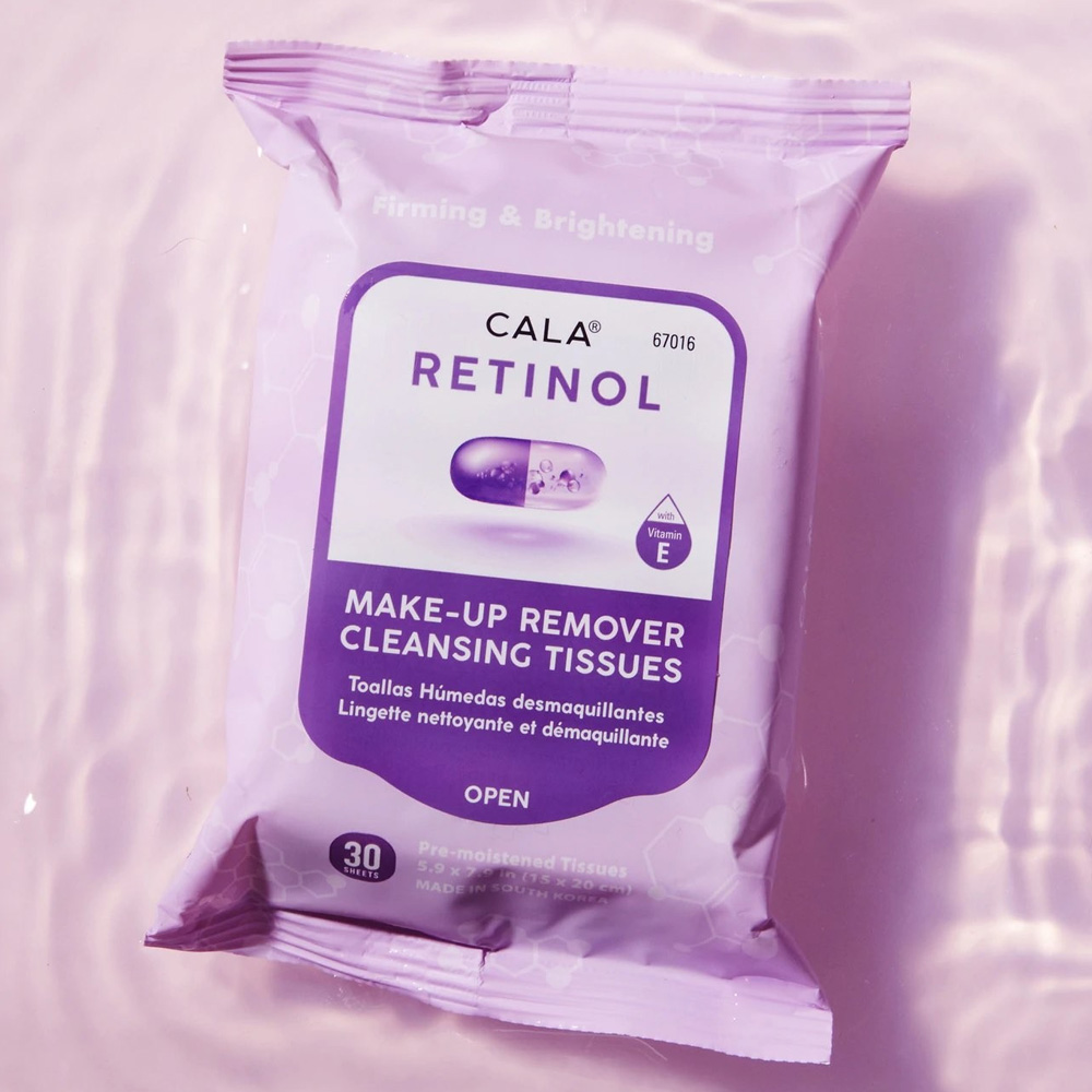 CALA TOALLAS DESMAQUILLANTES-RETINOL CON VITAMINA E - Imagen 3