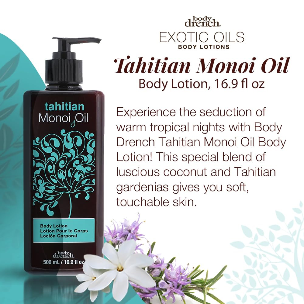BODY DRENCH TAHITIAN MONOI OIL (CREMA CORPORAL) - Imagen 2