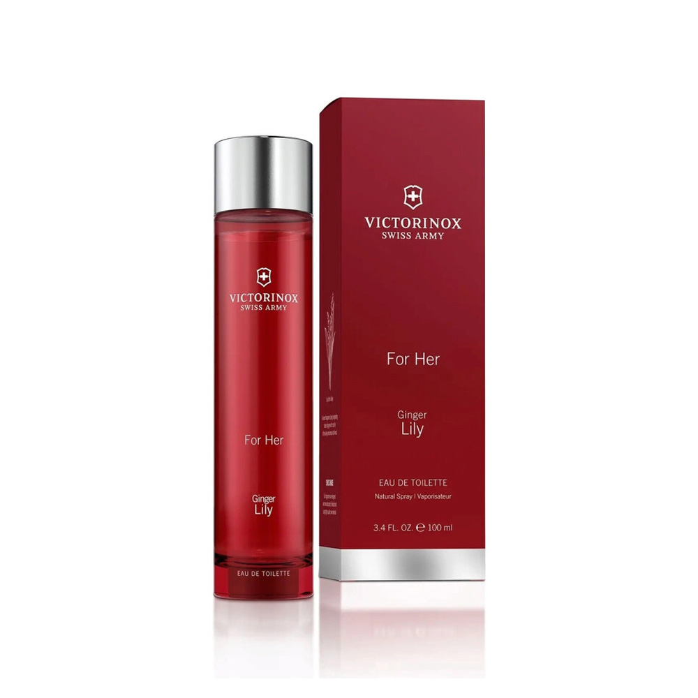 PERFUME FEMENINO VICTORINOX SWISS ARMY FOR HER GINGER LILY EDT 100ML. - Imagen 2