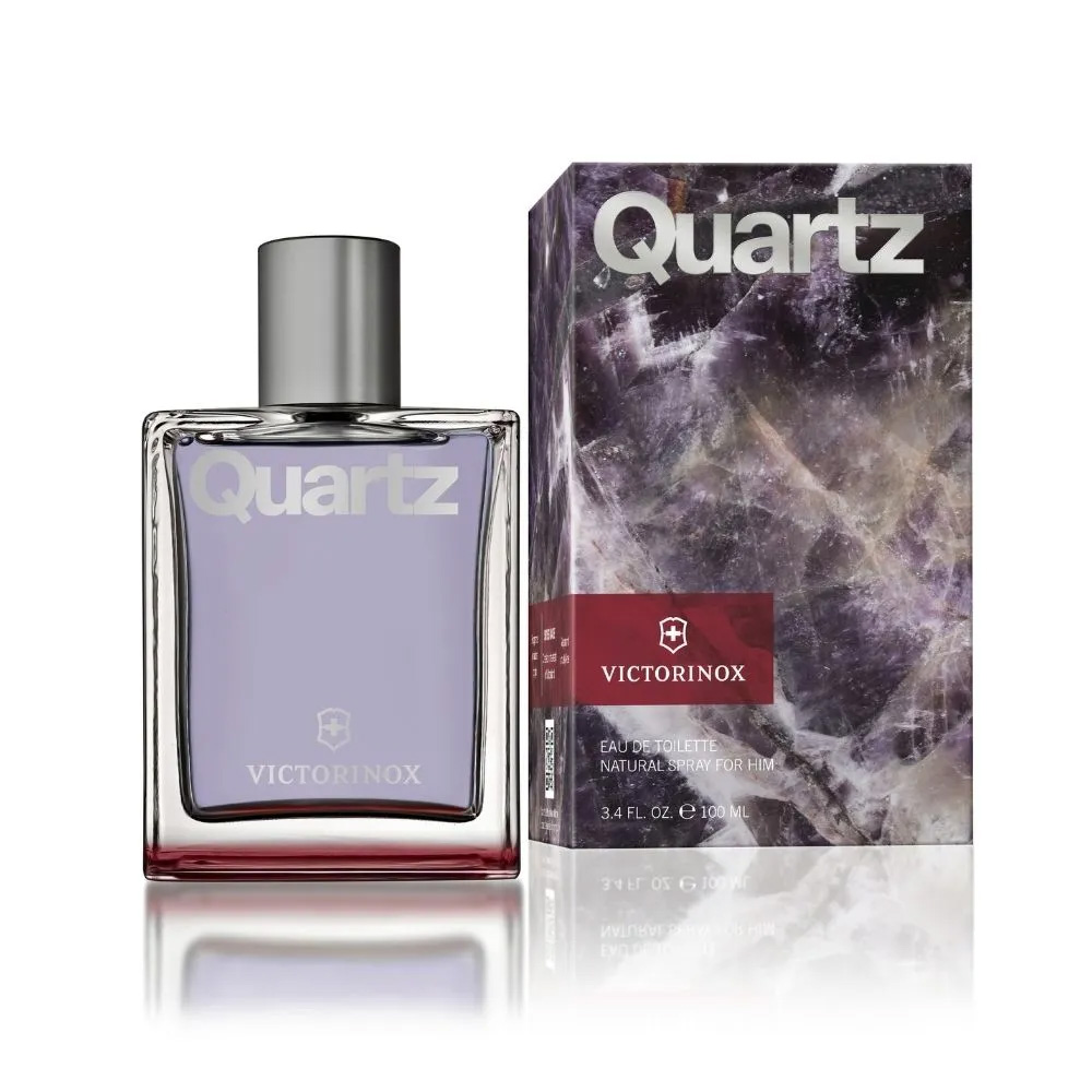 PERFUME MASCULINO VICTORINOX QUARTZ EDT 100ML. - Imagen 2