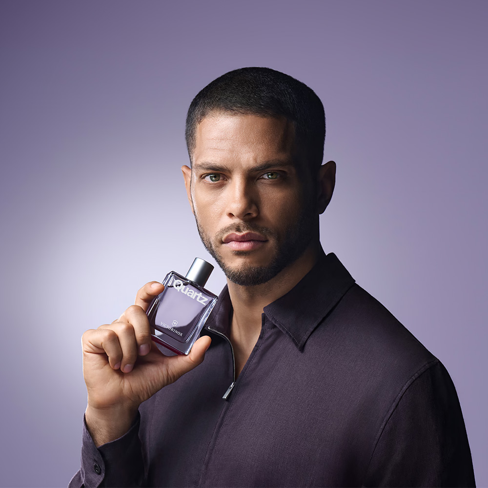 PERFUME MASCULINO VICTORINOX QUARTZ EDT 100ML. - Imagen 4
