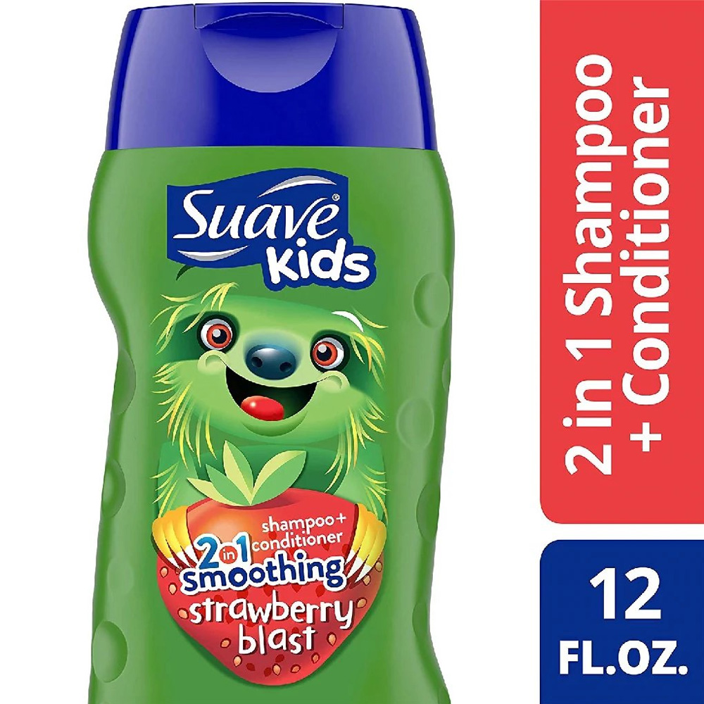SUAVE KIDS 2 IN 1 SMOOTHING STRAWBERRY BLAST (SHAMPOO+ACONDICINADOR) - Imagen 3